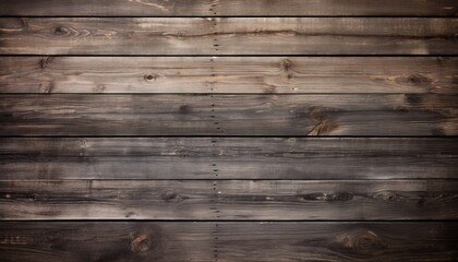 Fototapeta premium Top view of dark wooden surface with textured pattern for background design or backdrop concept