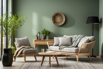 Transform your living room into a haven of tranquility with Scandinavian home interior design.