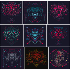 Figuras geometricas de aniales vectores