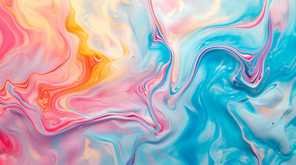 Obraz premium Marble background. Colorful background with waves a liquid, fluid-marbled paper texture. aesthetic backgrounds