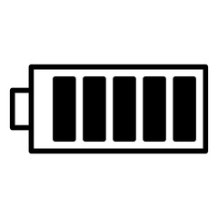  Battery Charging solid glyph icon