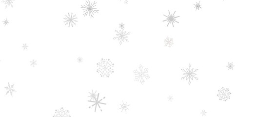 Snowflakes - golden openwork shiny snowflakes, star, 3D rendering.