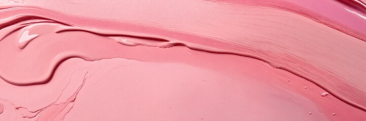 Obraz na płótnie Canvas Header, pink texture paint abstraction 