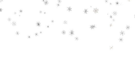 new year pattern. Christmas theme, golden openwork shiny snowflakes, star, 3D rendering.