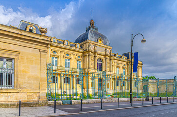 The Picardy Museum Musee de Picardie Second Empire style eclectic architecture style building in...