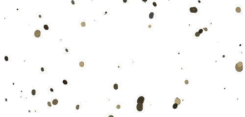 Obraz premium Mesmeric Shower: Mesmeric 3D Illustration Depicting Mesmerizing gold Confetti Rain