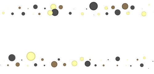 Euphoric Eruption: Magnificent 3D Illustration Showcasing Bursting gold Confetti