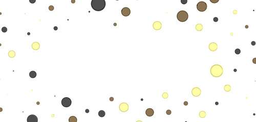 Euphoric Eruption: Magnificent 3D Illustration Showcasing Bursting gold Confetti