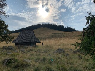 Cudowny powiew wolności pośród górskiej natury.  © Klaudia