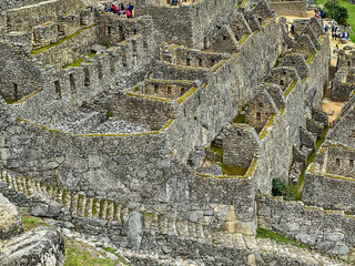 Stone Walls Of Machu Picchu