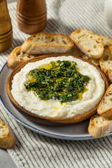 Homemade Whipped Ricotta Dip