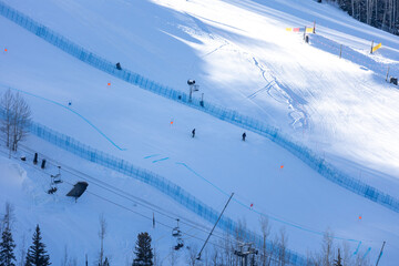 Downhill Sk Course on Vail Mountain