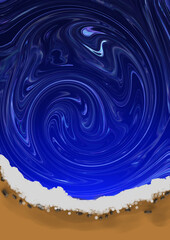 background with water