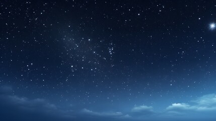 Fototapeta na wymiar Night sky background