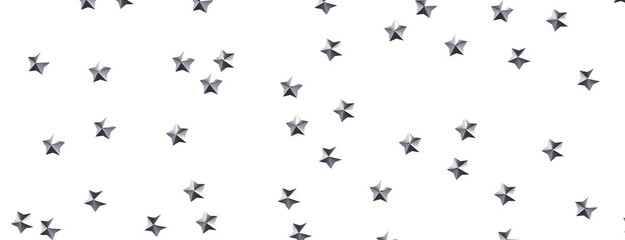 Enchanted Galaxy: Experience the Splendor of a 3D Gold Stars Shower