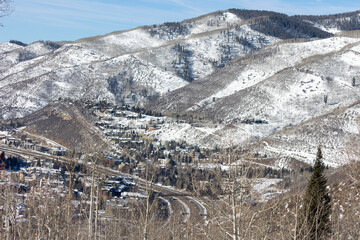 I-70 Pass Through Vail Colorado