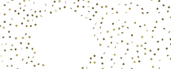Glittering golden confetti png. Glittering golden
