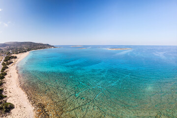 Panagia beach in Kato Nisi of Elafonisos, Greece