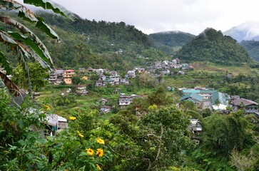 View of Banaue, northern Luzon, Philippines