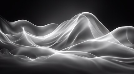Obraz premium Black and white abstract background