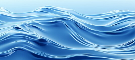 Blue nova textured background simulating brushed metal or rippling water, with depth and realism - obrazy, fototapety, plakaty