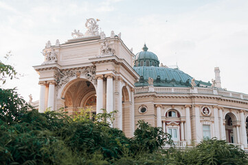 Odessa National Theater of Ballet and Opera, Ukraine.