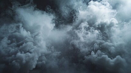 Realistic dry ice smoke clouds fog overlay perfect for compositing into your shots. - obrazy, fototapety, plakaty