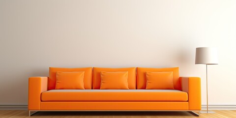 Contemporary couch.