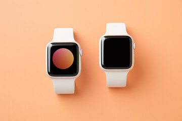 a couple of smart watches - obrazy, fototapety, plakaty