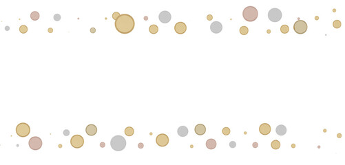 Enchanting Euphoria: Breathtaking 3D Illustration of Enchanting gold Confetti