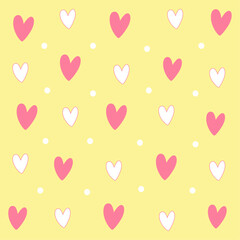 love heart pattern design for love valentine celebrate happy fastival card gift