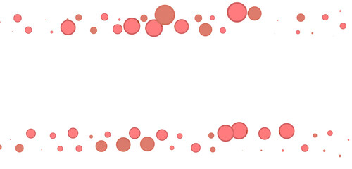 Glittering confetti on a transparent background. Holiday confetti png. red confetti falls from the sky.