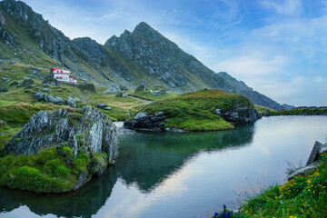 A beautiful lake very close to Balea lake 