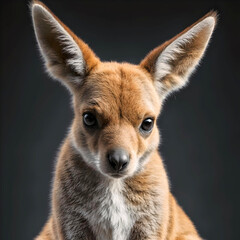 portrait of a kangaroo. generative ai