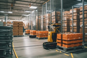 Robots efficiently sorting hundreds of parcels per hour