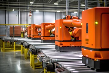 Robots efficiently sorting hundreds of parcels per hour