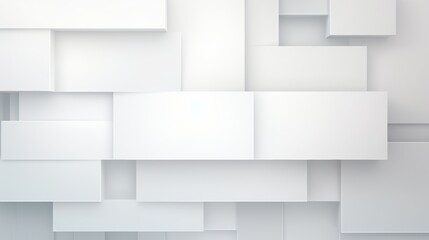 Minimalistic Clean Geometric Banner Design Background AI Generated