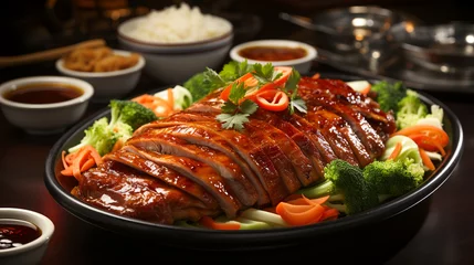 Foto auf Acrylglas Peking Chinese food peking duck
