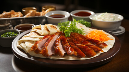 Chinese food peking duck