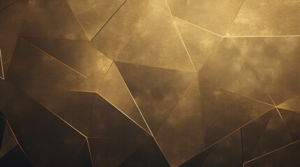Bright Yellow Gold Texture Background AI Generated