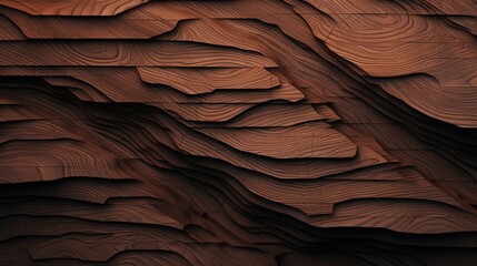 Superb Clean Brown Wood Texture AI Generated