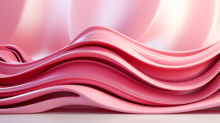 Captivating Pink 3D Background