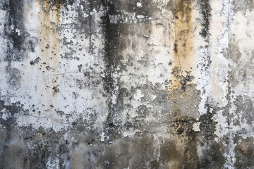 Grime-covered concrete wall, a textured shot featuring a grime-covered concrete wall.