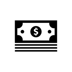 Money icon vector design illustration.
