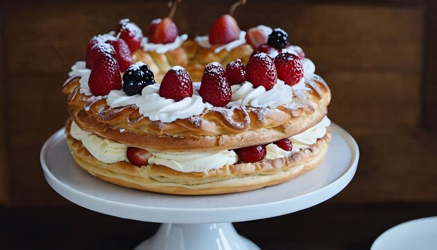 Cr&eacute;ation Sucr&eacute;e: Gateau Paris-Brest R&eacute;invent&eacute;