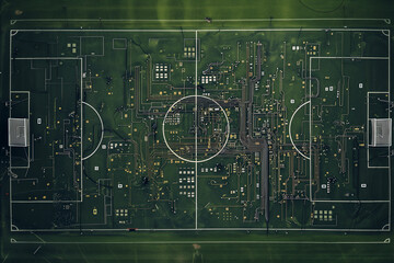Football circuit board