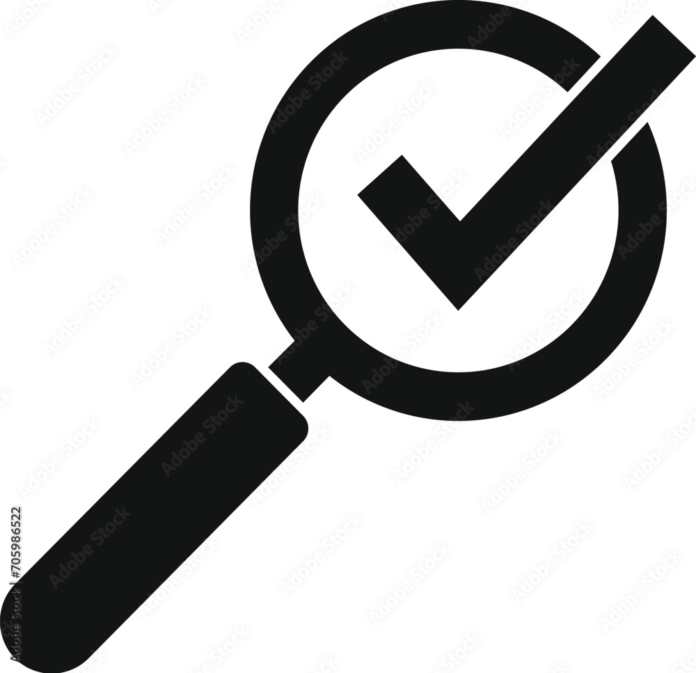 Poster approved content filter icon simple vector. flow data process. media time