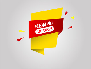 red flat sale web banner for new update