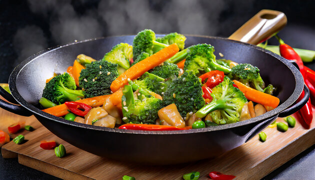 pentola con verdure cucinare benessere 