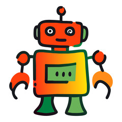 Doodle Robot - Generative Ai, Üretken yapay zeka